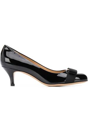 Salvatore Ferragamo Vara bow mid-heel pumps