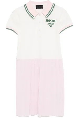 Emporio Armani Logo-embroidered dress