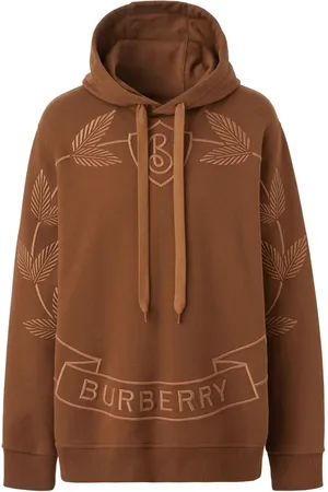 Burberry Oak Leaf Crest embroidered hoodie