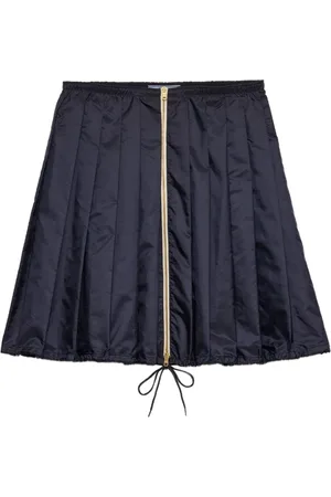 Prada Re-Nylon pleated mini skirt