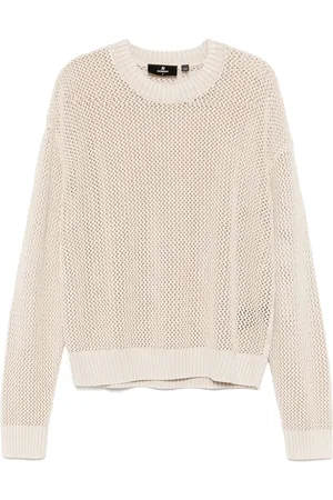Represent Open gauge knit jumper