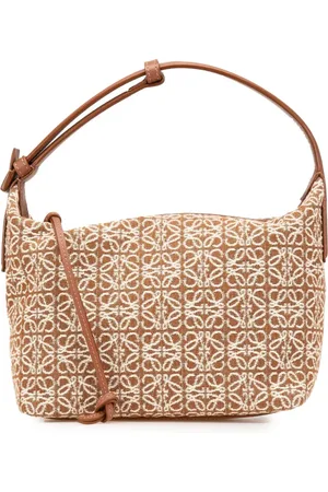 Loewe 2022 Small Anagram Canvas Cubi Bag handbag