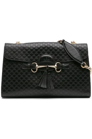 Gucci 2016-2024 Medium Microguccissima Emily shoulder bag