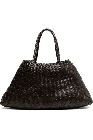Dragon Diffusion Santa interwoven leather bag