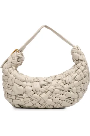 Bottega Veneta 2012-2024 Foulard Intrecciato Calfskin Banana hobo bag