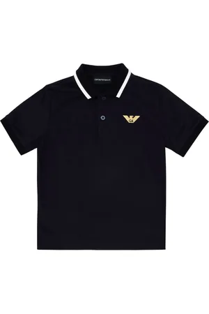 Emporio Armani Logo-embroidered polo shirt