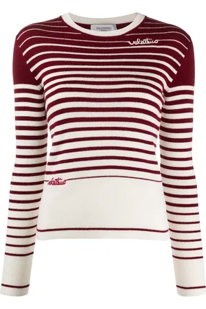 VALENTINO GARAVANI Degradé stripes jumper
