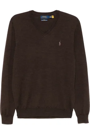 Ralph Lauren Polo Pony-embroidered sweater