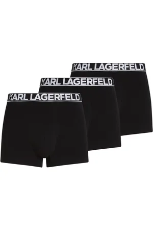 Karl Lagerfeld Logo-waistband boxer (pack of three)