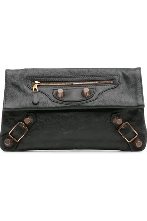 Balenciaga 2005-2024 Lambskin Motocross Giant 21 Envelope clutch bag