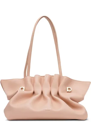 Salvatore Ferragamo Small ruched tote bag
