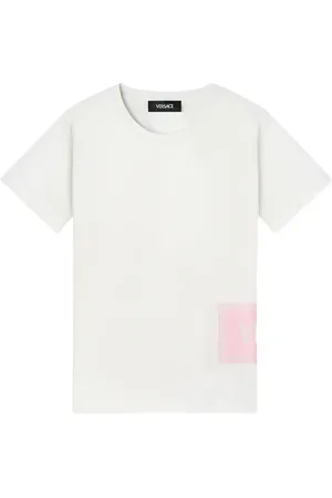 VERSACE Logo-print T-shirt