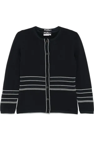 Salvatore Ferragamo 1990-2000s ensemble cardigan top