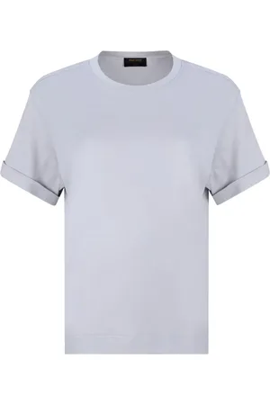 Gran Sasso Turn-up sleeve T-shirt