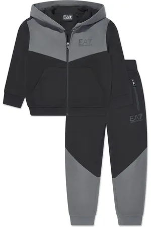 Emporio Armani Logo-print tracksuit