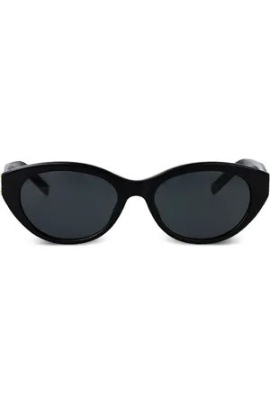 Saint Laurent Logo-plaque sunglasses