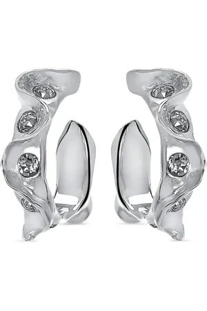Oscar de la Renta Crystal-embellished earrings