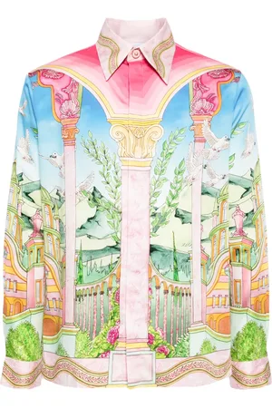 Casablanca Le Jardin Ideal cotton shirt