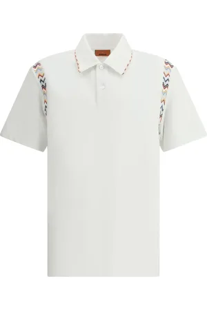 Missoni Zigzag-trim polo shirt