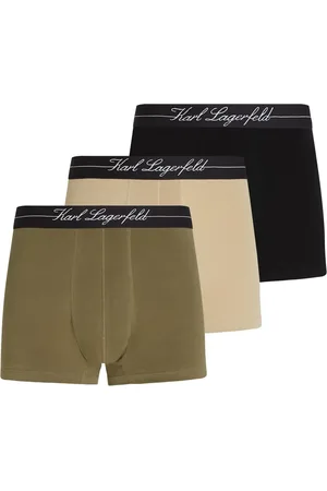 Karl Lagerfeld Contrasting-waistband boxers