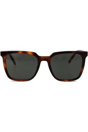 Saint Laurent Tortoiseshell-effect sunglasses