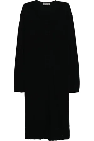 YOHJI YAMAMOTO Twisted jersey coat