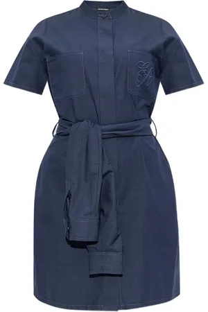 Emporio Armani Belted shirt dress