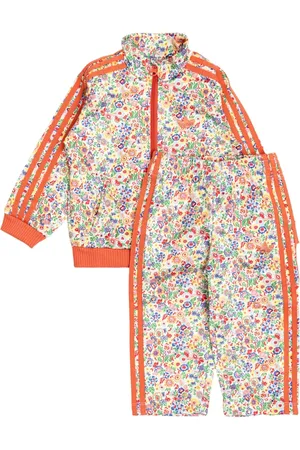 adidas Floral-print tracksuit set