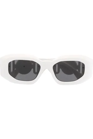 VERSACE Medusa oval-frame sunglasses