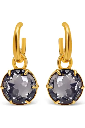 Oscar de la Renta Crystal-embellished earrings