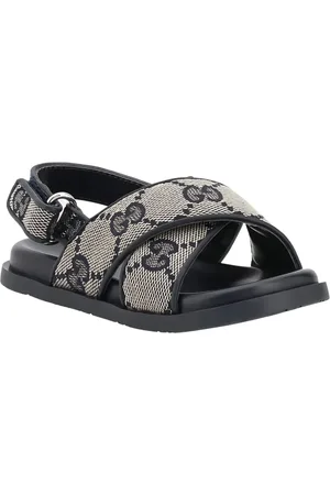 Gucci GG leather sandals