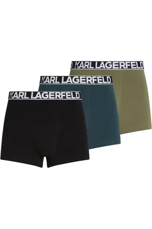 Karl Lagerfeld Logo-waistband boxer (pack of three)