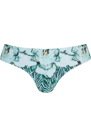 TEMPERLEY LONDON Liana floral-print bikini bottom