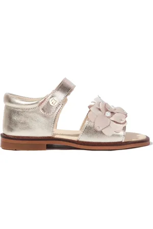Andanines Floral-embellished sandals