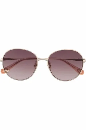 Chloé Round metal frame sunglasses