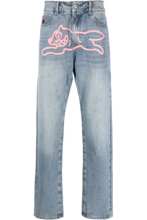 ICECREAM Running Dog straight-leg jeans
