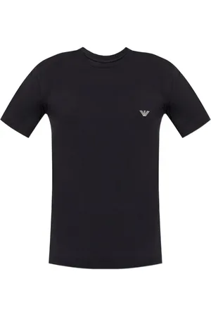 Emporio Armani Logo-embroidered T-shirt