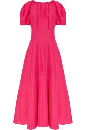 Tory Burch Balloon-sleeve midi dress