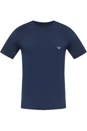 Emporio Armani Logo-embroidered T-shirt