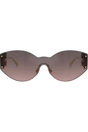 VERSACE Geometric-frame sunglasses
