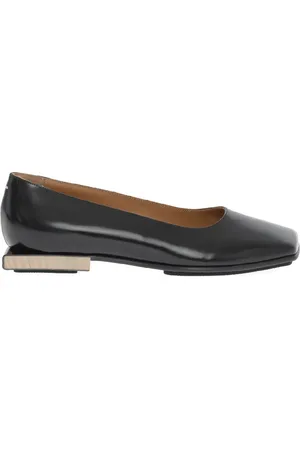 Maison Margiela Patent-leather ballerina shoes
