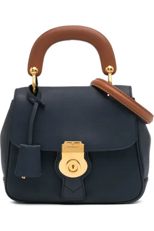 Burberry 2011-2024 Small Trench Calfskin DK88 Top Handle Bag satchel