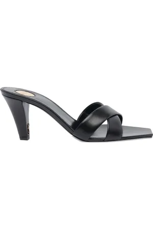 Saint Laurent 75mm Jill mules
