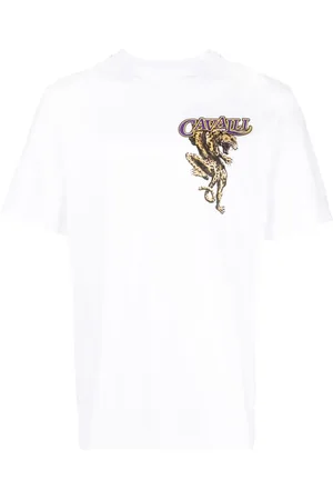 Roberto Cavalli Logo-print short-sleeved T-shirt