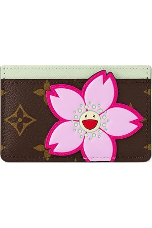 LOUIS VUITTON X Takashi Murakami "Sakura " card holder
