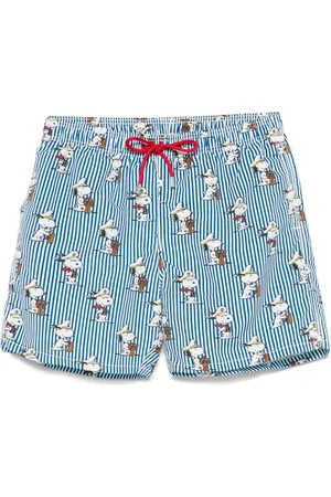 MC2 SAINT BARTH Graphic-print swim shorts