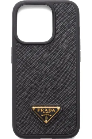 Prada Triangle-logo iPhone 15 Pro case
