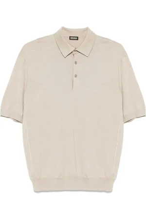Ermenegildo Zegna Fine-knit polo shirt
