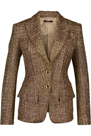 Tom Ford Tweed single-breasted blazer