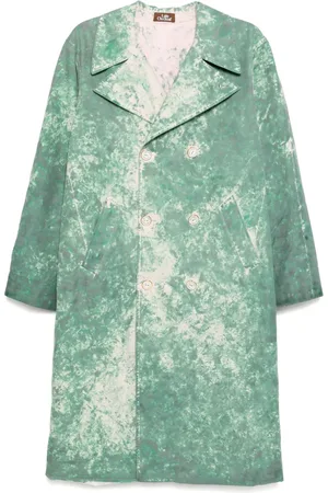 Stain Shade Tie-dye pattern coat